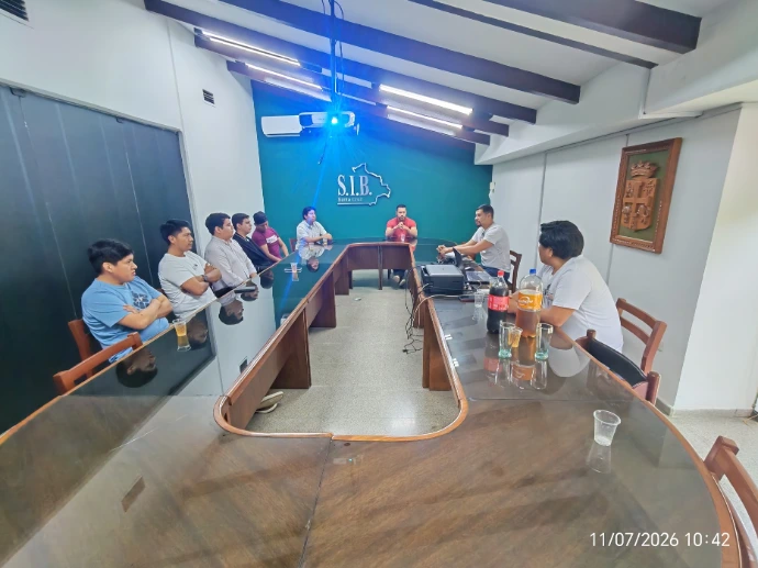Reunión técnica del equipo de Ingenieros Electricistas y Electrónicos de PRO SANTA CRUZ