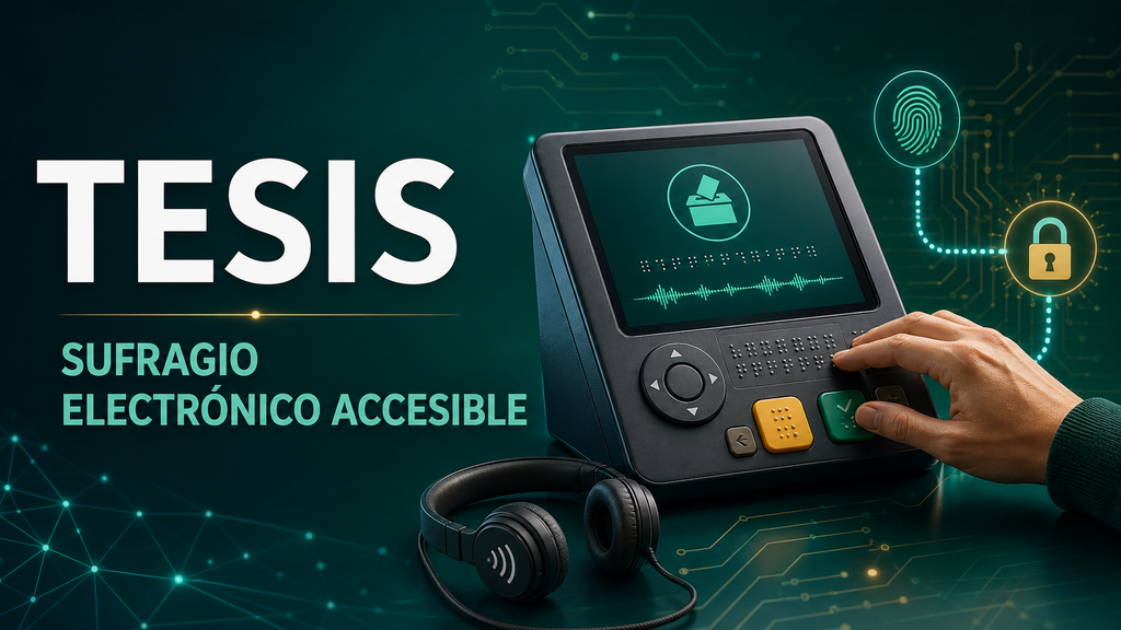 Diseño de un sistema de sufragio electrónico orientado a personas no videntes