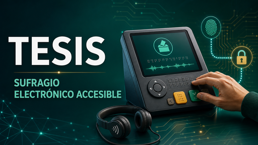 Diseño de un sistema de sufragio electrónico orientado a personas no videntes